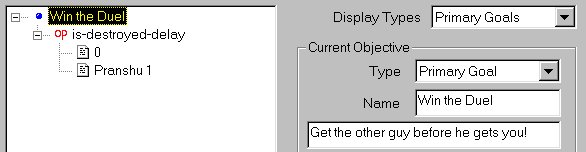 objective for duel mission